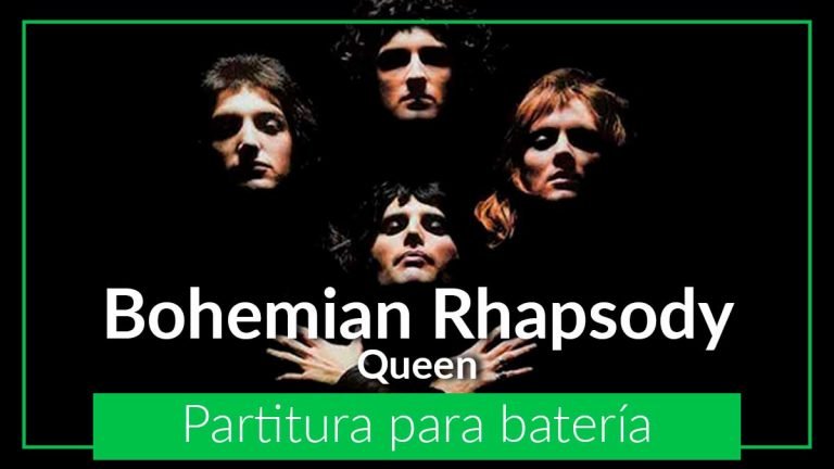 Bohemian Rhapsody transcripción de batería partitura para batería partituras gratis pdf