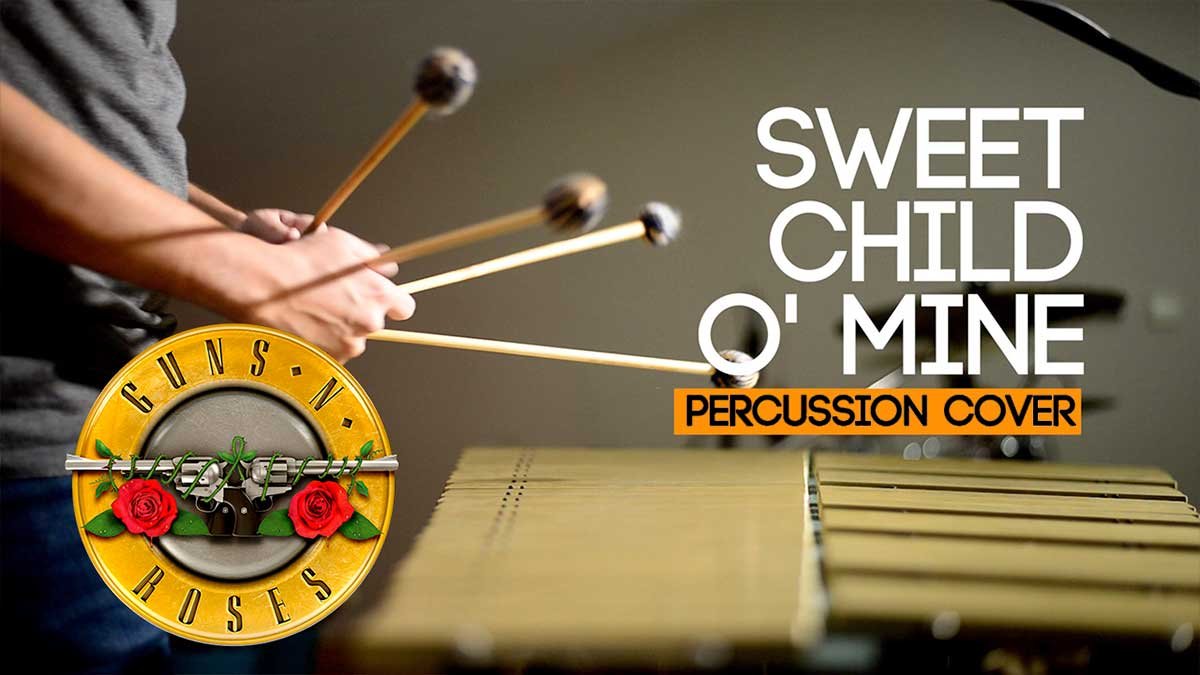 partitura sweet child o' mine marimba cover