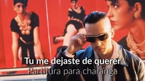 Tu me dejaste de querer para charanga
