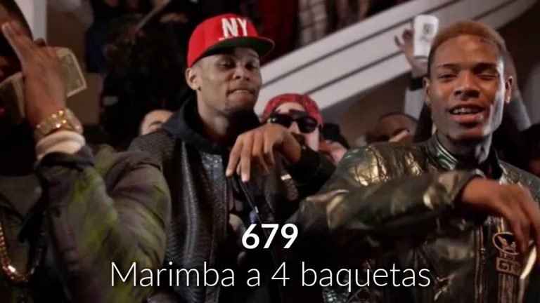 partitura para marimba a 4 baquetas 679