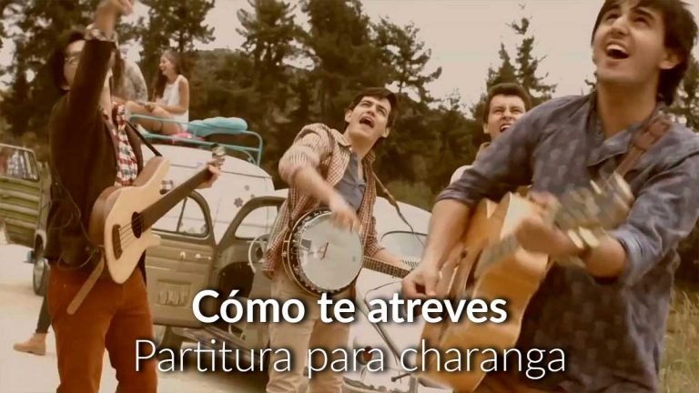 partitura como te atreves para charanga de morat