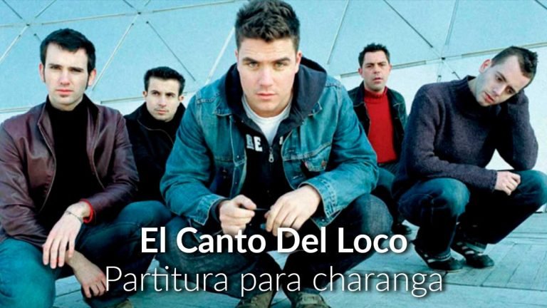 partitura de charanga besos zapatillas la madre de josé el canto del loco
