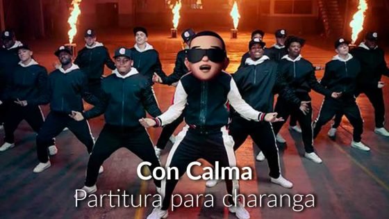 Descarga la partitura Con Calma gratis