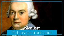 partitura para marimba y piano acompañante