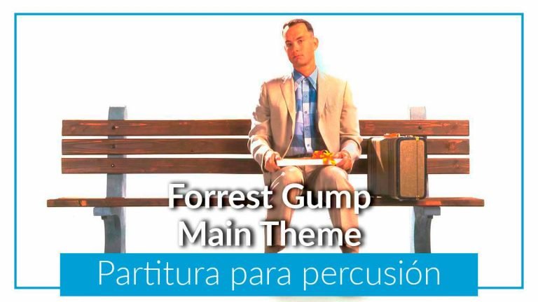 partitura de xilófono forrest gump