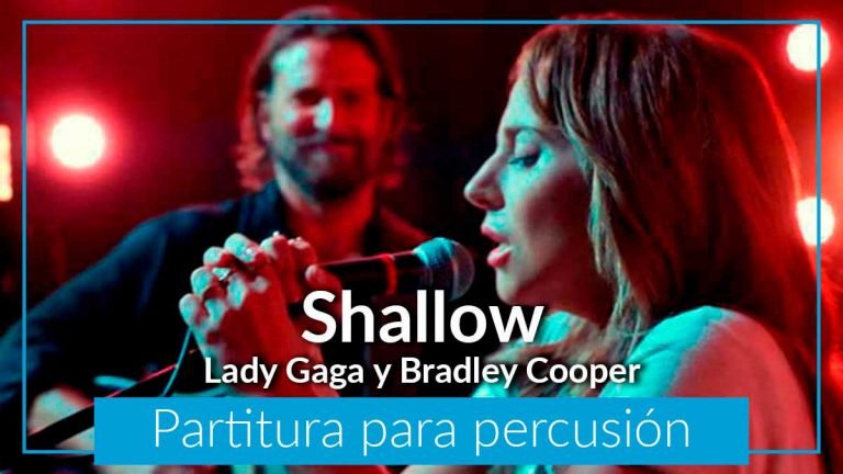 shallow partituras gratis pdf partituras percusión arreglos gratis pdf lady gaga