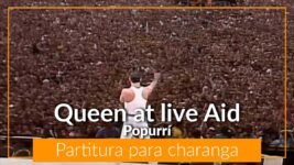 Queen Bohemian Rhapsody Radio GaGa We will rock you We are the champions partitura gratis en pdf partitura de charanga
