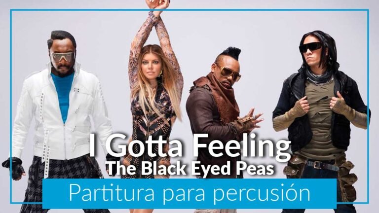 I gotta feeling percussion ensemble Black eyed peas partituras para percusión gratis partituras de percusión pdf marimba partituras de xilófono