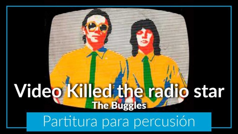 percussion ensemble partituras para percusión gratis partituras de percusión pdf marimba partituras de xilófono Video killed the radio star the buggles